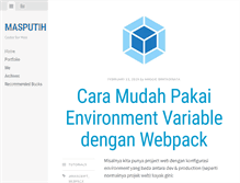 Tablet Screenshot of masputih.com